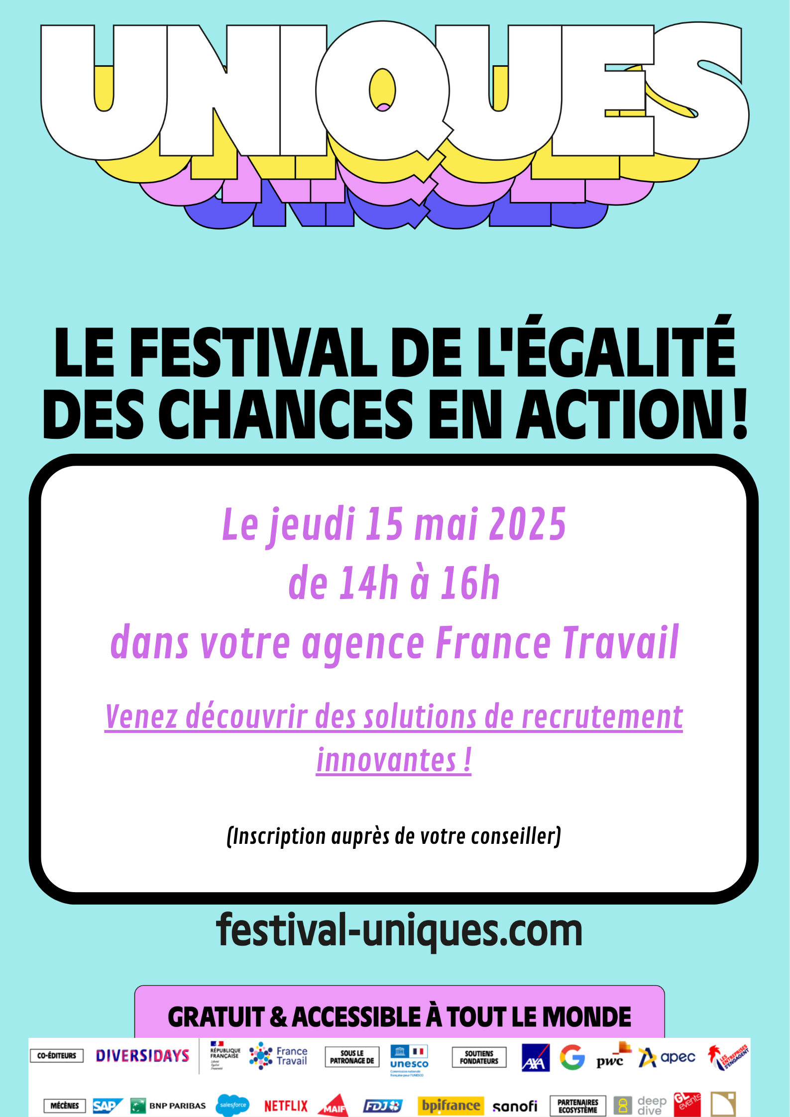 affiche unique