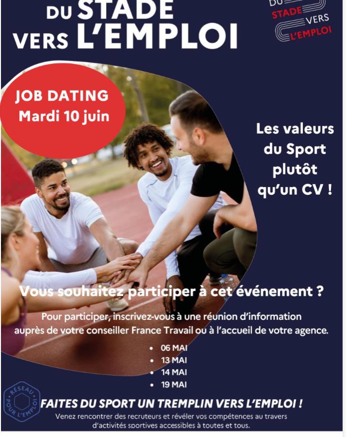 Du stade vers l'emploi 10/06/2025