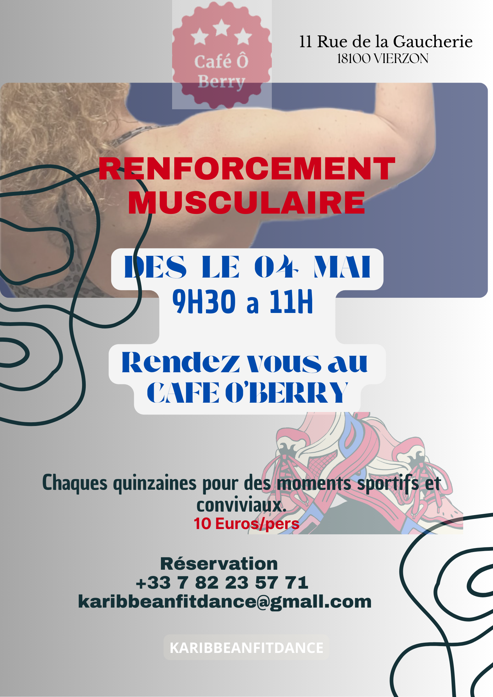Affiche sport Cécile