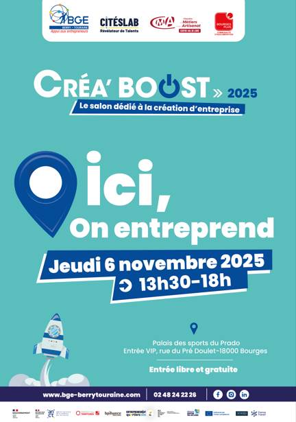 Affiche Créa'Boost