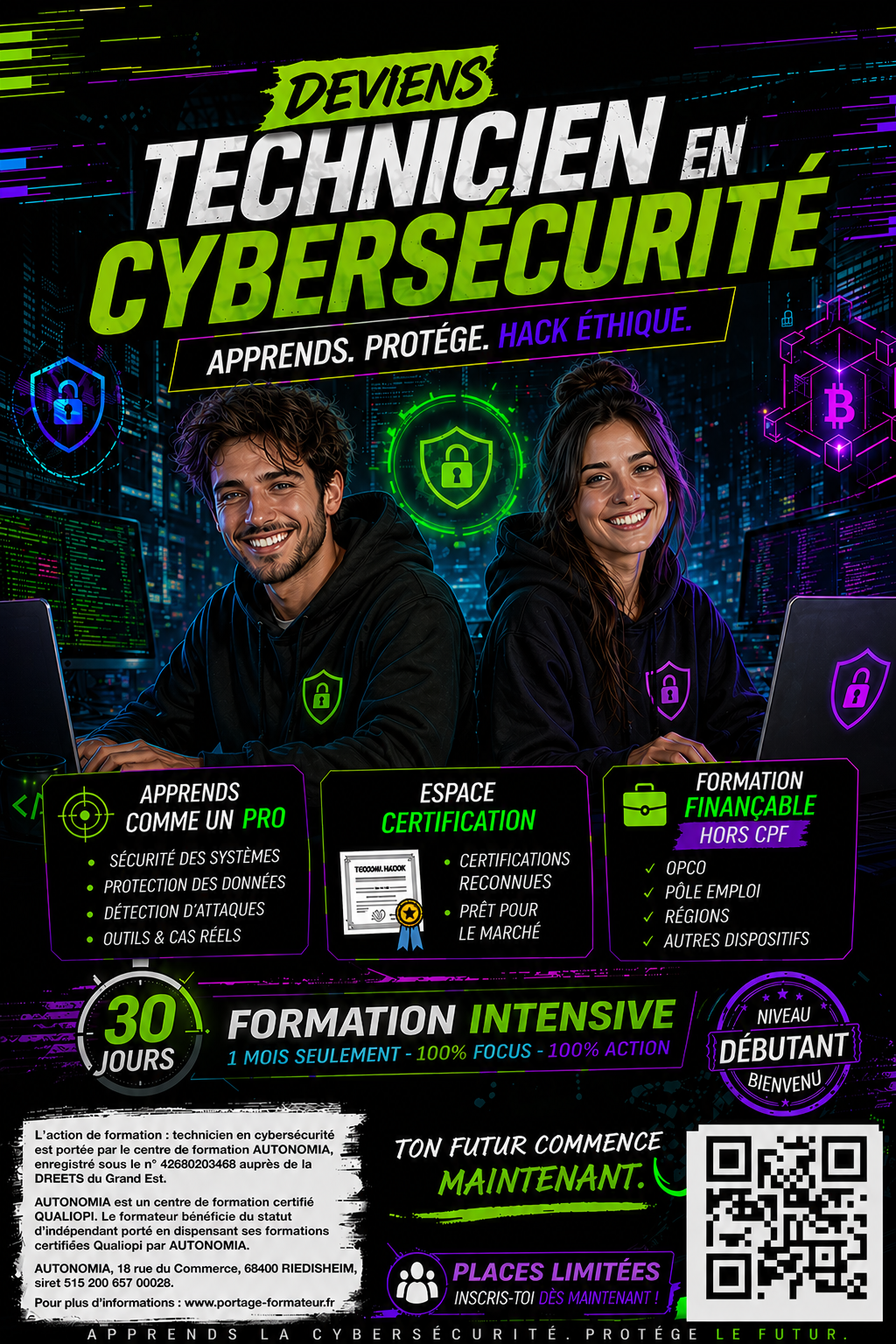 aff devenir technicien en cybersécurité